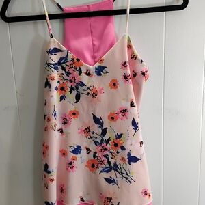 Floral Pink Camisole Top